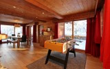 Les Deux Alpes Luxury Rental Chalet Wax Opal Living Room