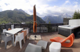 Les Deux Alpes Location Chalet Luxe Wilsnolate Terrasse