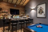 Les Gets Location Chalet Luxe Gedrute Bar
