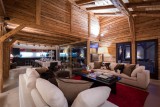 Les Gets Location Chalet Luxe Geigerite Salon