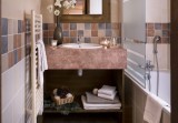 Les Menuires Luxury Rental Appartment Amino Bathroom