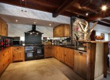 Les Menuires Luxury Rental Chalet Lanigrette Kitchen