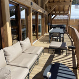 Les Saisies Location Chalet Luxe Hyacinthe Terrasse 