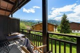 Megève Location Appartement Luxe Cabrute Balcon 2