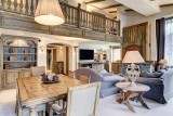 Megève Luxury Rental Appartment Cafersite Living  Area 4
