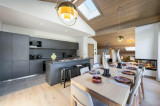Megève Location Appartement Dans Résidence Luxe Cubrate Cuisine 1