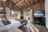 Megève Location Chalet Luxe Cajuello Chambre