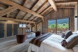 Megève Location Chalet Luxe Cajutu Chambre