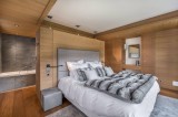 Megève Luxury Rental Chalet Miki Blue Bedroom 3