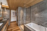 Megève Location Chalet Luxe Miki Blue Salle De Bain