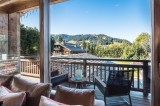 Megève Luxury Rental Chalet Sesanite Terrace