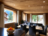 Meribel Location Appartement Luxe Melilot Salle A Manger 2