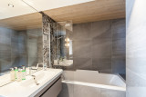 Meribel Location Appartement Luxe Niuli  Baignoire