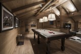 Meribel Location Chalet Luxe Granizite Billard