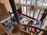 Meribel Location Chalet Luxe Mesolite Séjour 