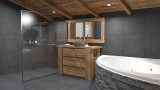 Méribel Location Chalet Luxe Metanite Salle De Bain