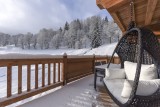 Méribel Location Chalet Luxe Murikite Balcon