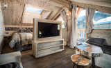 Méribel Location Chalet Luxe Neurolite Chambre 1