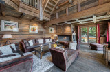 Meribel Location Chalet Luxe Nobbies Salon 