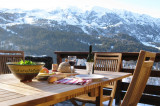 Méribel Location Chalet Luxe Nosolite Salle A Manger Balcon