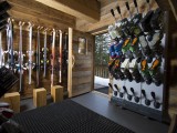 Méribel Luxury Rental Chalet Novaculite Ski Room