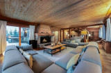 Méribel Location Chalet Luxe Novakulite Cheminée 