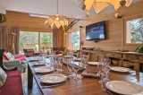 Meribel Location Chalet Luxe Numeaite Salle A Manger 