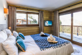 Meribel Location Chalet Luxe Nuoloise Chambre Double 