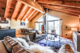 Meribel Location Chalet Luxe Nuoloise Séjour 