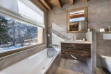 Meribel Location Chalet Luxe Tazza Baignoire 