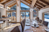 Meribel Location Chalet Luxe Tazza Salle A Manger 