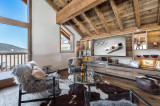 Meribel Location Chalet Luxe Tazza Séjour 2