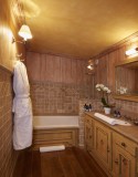 Méribel Luxury Rental Chalet Ulomite Bathroom 5
