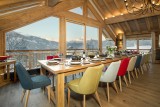 Méribel Luxury Rental Chalet Ulumite Dining Room