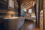 Montgenevre Location Chalet Luxe Melaconite Baignoire 