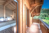 Morzine Location Chalet Luxe Merlinate Balcon