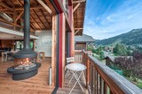 Morzine Luxury Rental Chalet Merlinte Balcony