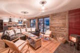 Morzine Luxury Rental Chalet Merlinte Living Room 2