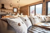 Morzine Luxury Rental Chalet Merlinte Living Room 3