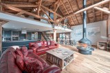 Morzine Luxury Rental Chalet Merlinte Living Room 5