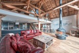 Morzine Luxury Rental Chalet Merliu Living Room 2