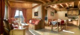 Peisey Vallandry  Location Appartement Luxe Magic Stone Salon