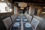 Peisey Vallandry Location Chalet Luxe Pandorite Salle A Manger