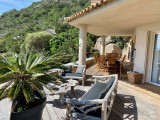 Porto Vecchio Location Villa Luxe Poivrier Salon Extérieur 