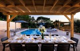 Propriano Location Villa Luxe Prelis Table Extérieure
