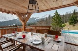 Saint Gervais Les Bains Location Chalet Luxe Gerban Terrasse