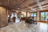 Saint Gervais Luxury Rental Chalet Galena Dining Room