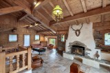 Saint Gervais Luxury Rental Chalet Galena Living Room