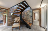 Saint Martin De Belleville Location Chalet Luxe Ipalaz Escalier