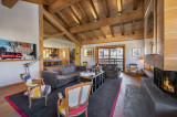 Saint Martin De Belleville Location Chalet Luxe Ipale Séjour